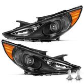 VehicleAid Headlights For 2011-2014 Hyundai SonataHalogen